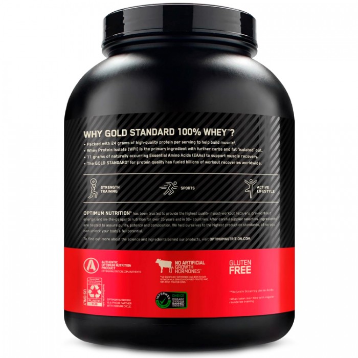 Сывороточный протеин Optimum Nutrition Gold Standard 100% WHEY Double Rich Chocolate 5lb 1111964 - 3