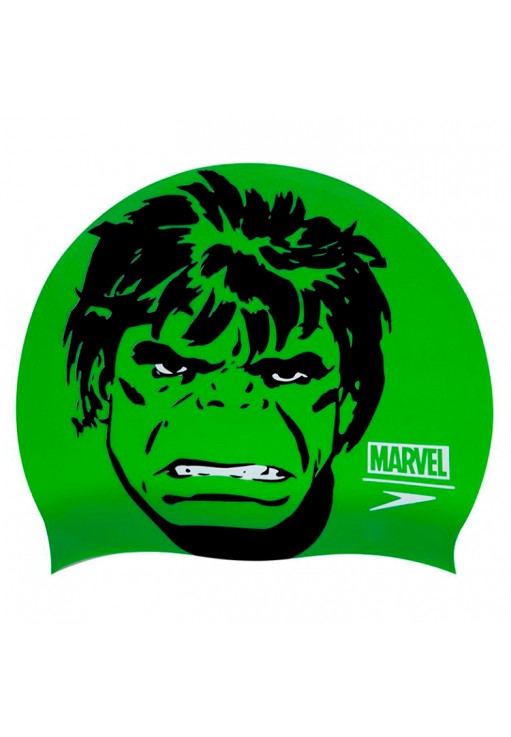 Силиконовая шапочка для плавания Speedo HULK SLOGAN  CAP