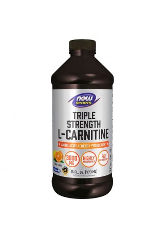 Карнитин Now Sports CARNITINE LIQUID 3000MG 16 OZ