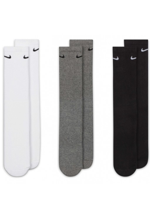 Sosete Nike U NK EVERYDAY CUSH CREW 3PR