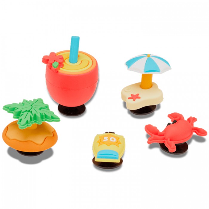 Джибитсы Crocs Beachy 5 Pack 10014665 - 2