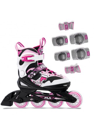 Роликовые коньки Fila skate J-ONE COMBO 2 SET GIRL