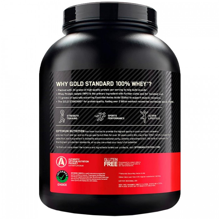 Сывороточный протеин Optimum Nutrition Gold Standard 100% WHEY Mocha Cappuccino 5lb 1111965 - 2