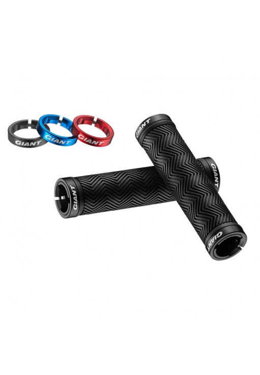 Грипсы Giant GNT SOLE­O MTB BLACK GRIP WRED LOCK­ON