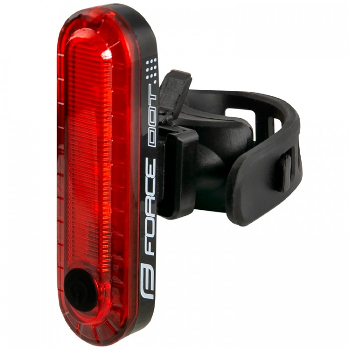 Фонарь задний Force DOT 20LM, 5x LED, USB 45365