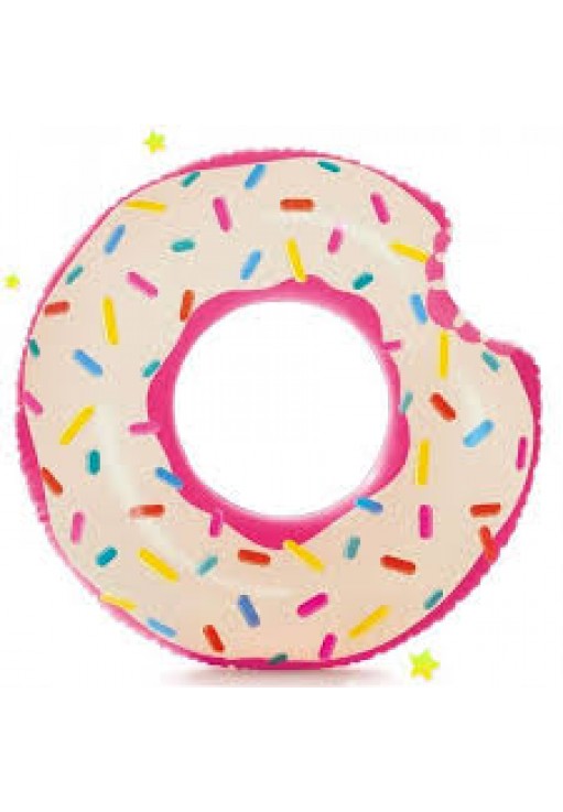 Надувной круг с ручками INTEX DONUT