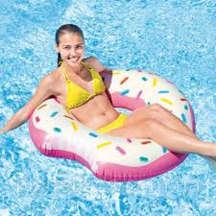 Cerc gonflabil cu manere INTEX DONUT 56265 - 2