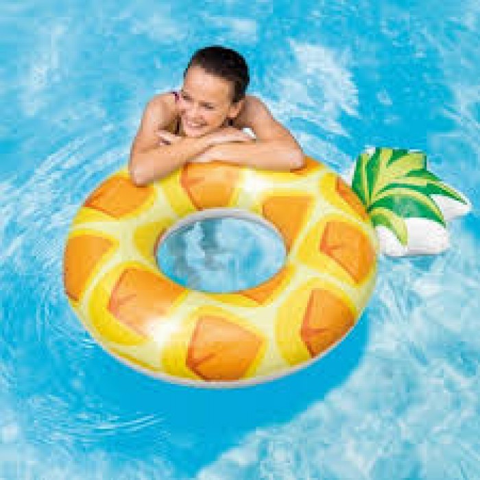Надувной круг с ручками INTEX ANANAS 56266 - 2
