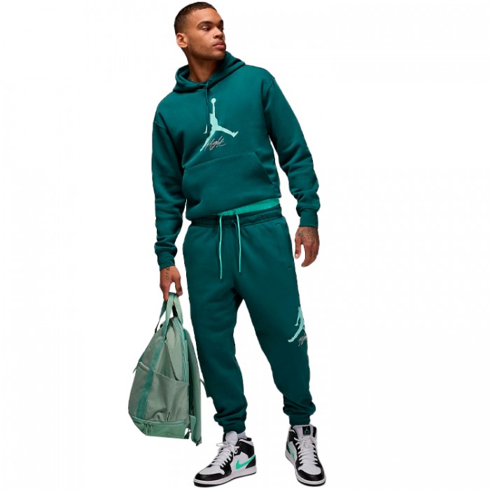 Толстовка Nike M J ESS FLC BASELINE HOODIE FD7545-366 - изображение №5