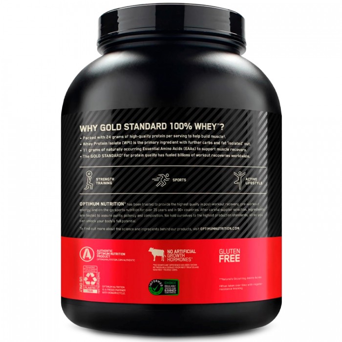 Proteine din zer Optimum Nutrition Gold Standard 100% WHEY Vanilla Ice Cream 5lb 1111967 - 2