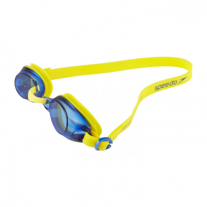 Очки для плавания Speedo JET V2 GOG JU YELLOW/BLUE 497349 - изображение №2