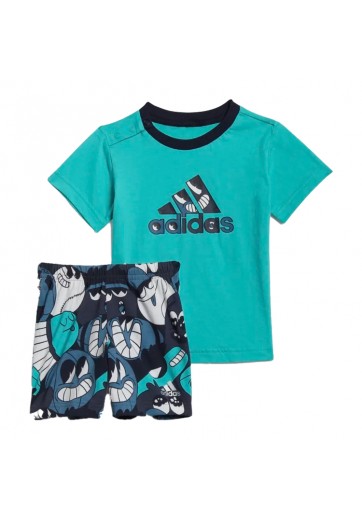 Costum tricou si sorti Adidas I  SUMMER SET