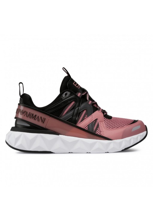 Incaltaminte Sport EA7 EMPORIO ARMANI SNEAKER PU CALF+NUBU