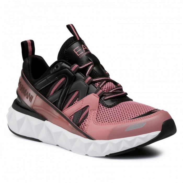 Incaltaminte Sport EA7 EMPORIO ARMANI SNEAKER PU CALF+NUBU X8X055-XK135-N067 - 3