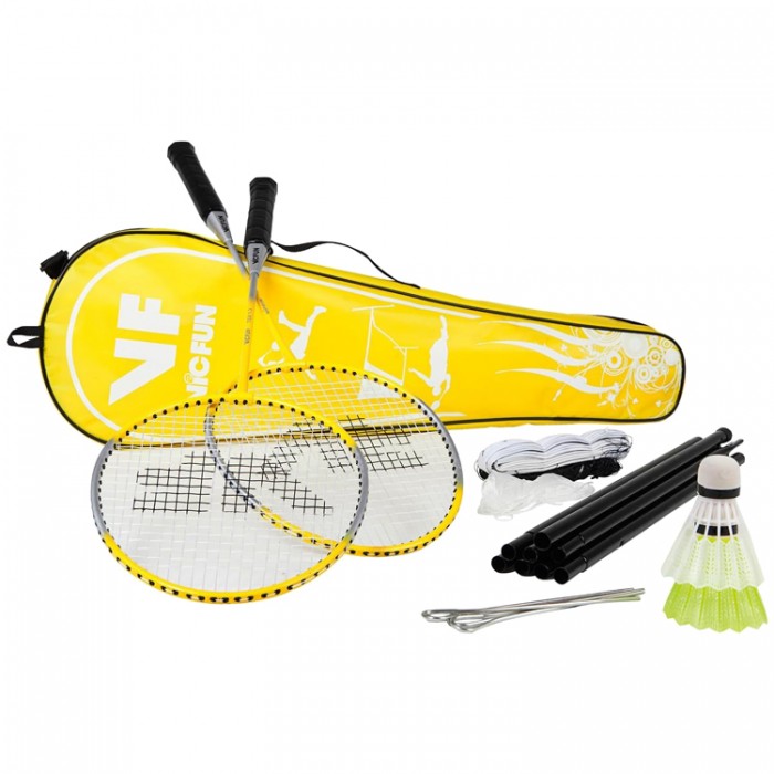 Set pentru badminton cu fluturas husa si plasa inSPORTline Victor 179500 9468