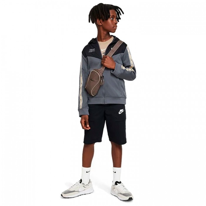 Hanorac Nike B NSW REPEAT SW PK FZ HOODIE DZ5622-068 - 3