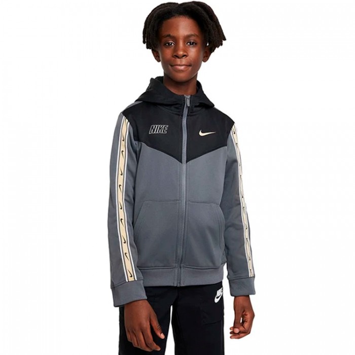 Hanorac Nike B NSW REPEAT SW PK FZ HOODIE DZ5622-068 - 4