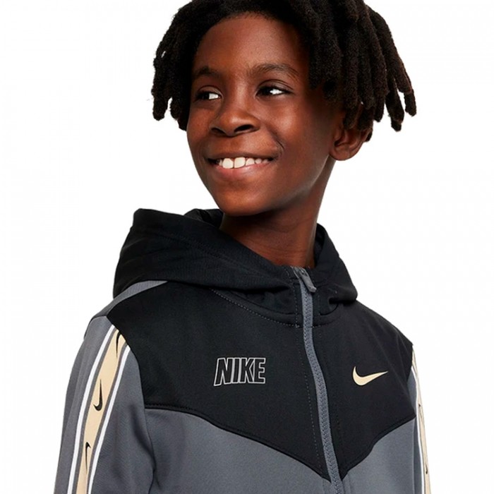 Hanorac Nike B NSW REPEAT SW PK FZ HOODIE DZ5622-068 - 5