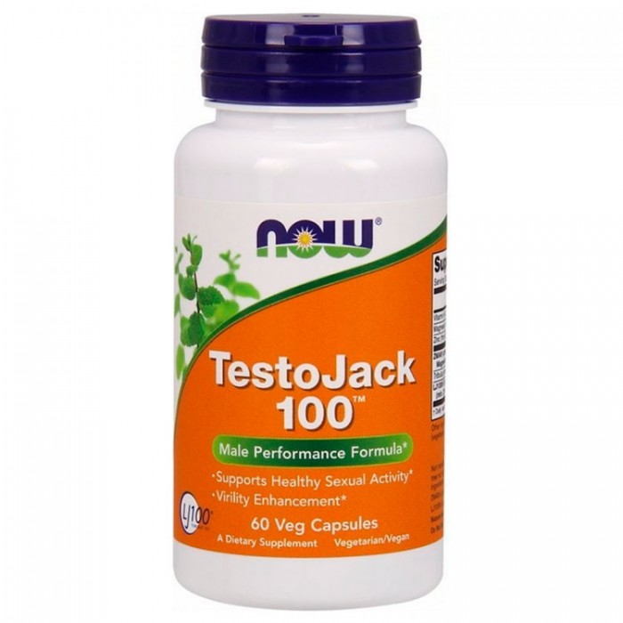 Витамины Now Foods TESTO JACK 100   60 VCAPS NF2168