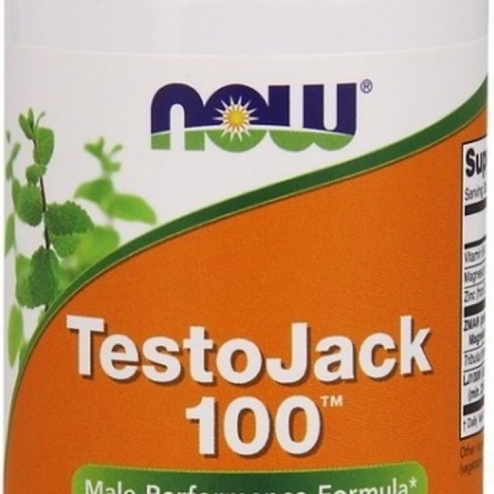 Витамины Now Foods TESTO JACK 100   60 VCAPS NF2168 - изображение №2