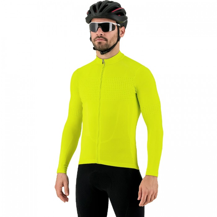 Scurta Giant ILLUME LS JERSEY NEON YELLOW S 850005269