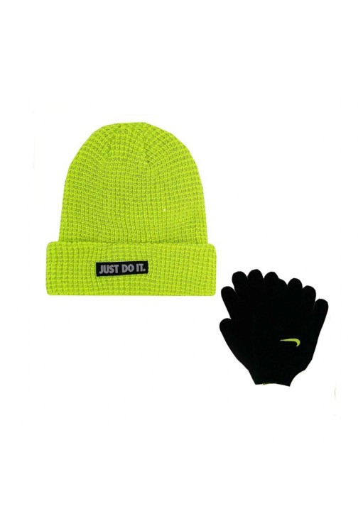Set Caciula + Manusi Nike NAN REFLECTIVE BEANIE GLOVE SE