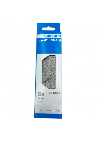 Цепь SHIMANO CN-HG40, 116 ZALE, 6/7/8 VIT