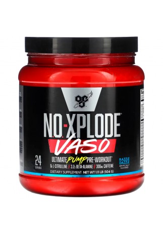 Complex Pre-antrenament BSN No xplode Vaso ultimate pump pre-workout Razzle Dazzle 1.11lb