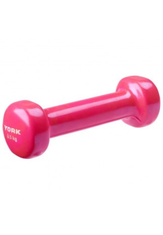 Gantera 0.5 kg YORK Vinyl Dipped Dumbbells (Fitbell)