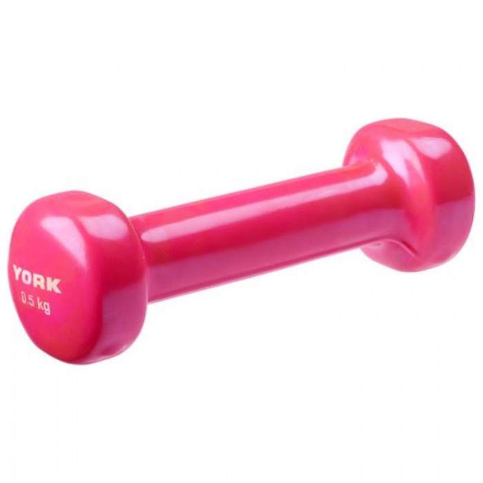 Gantera 0.5 kg YORK Vinyl Dipped Dumbbells (Fitbell) 1670