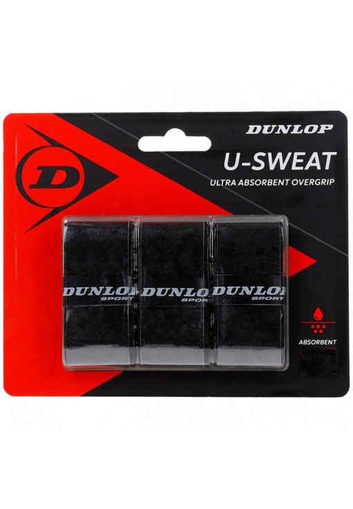 Намотки для ракетки 3 шт Dunlop Tac U-Sweat OverGrip 3pcs