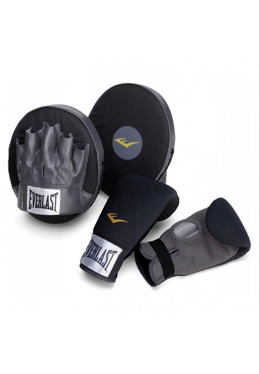 Набор Лапа + Перчатки для бокса Everlast BOXING FIT KIT
