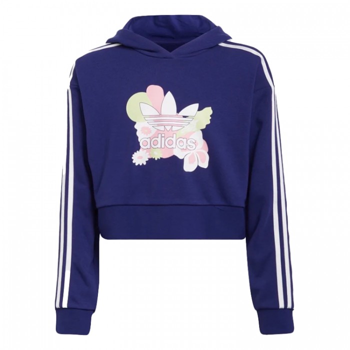 Толстовка Adidas Cropped Hoodie HF7470