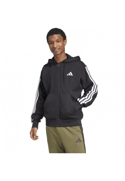 Толстовка Adidas M 3S FL FZ HD