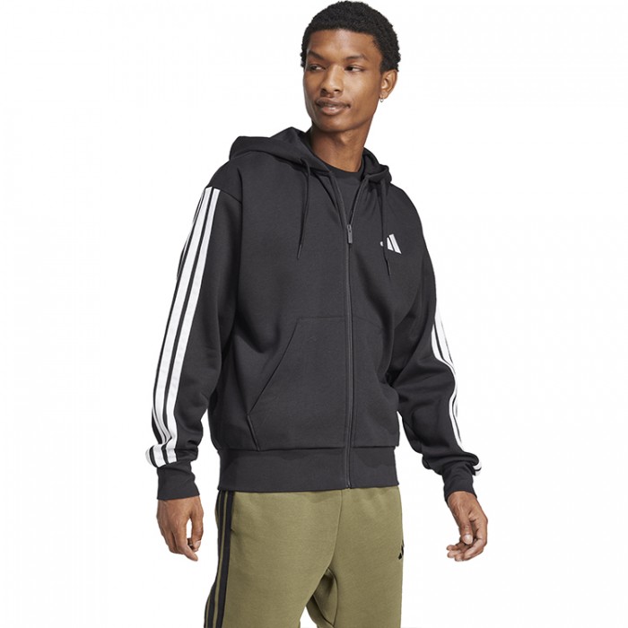 Толстовка Adidas M 3S FL FZ HD JD1870 - 5