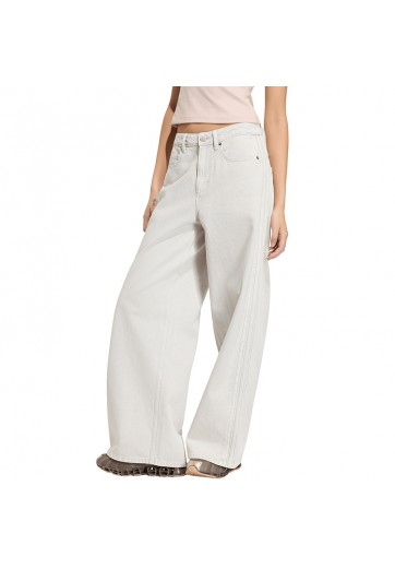Брюки Adidas HIGH-RISE WIDE-LEG DENIM