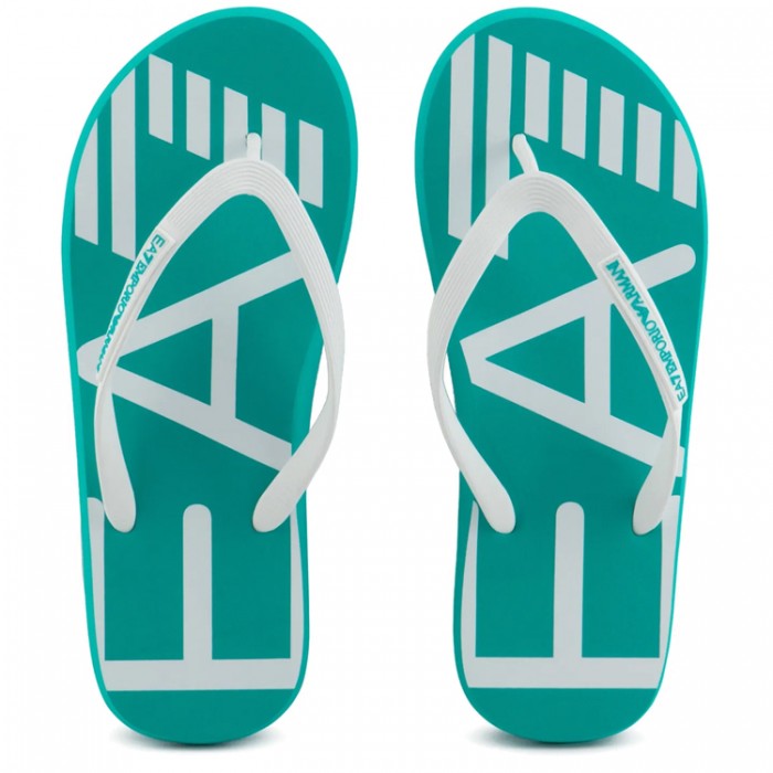 Шлепанцы EA7 EMPORIO ARMANI WATER SPORTS OVERSIZ XCQ004-XK196-T570 - 4