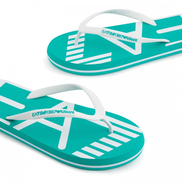 Шлепанцы EA7 EMPORIO ARMANI WATER SPORTS OVERSIZ XCQ004-XK196-T570 - 5