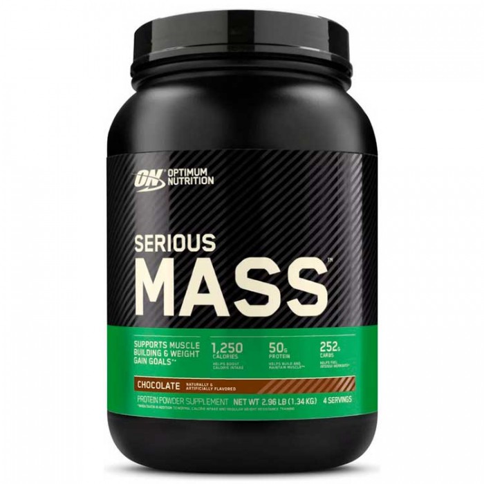 Gainer Optimum Nutrition PT ON SERIOUS MASS CHOCOLATE 2.96LB 1096971