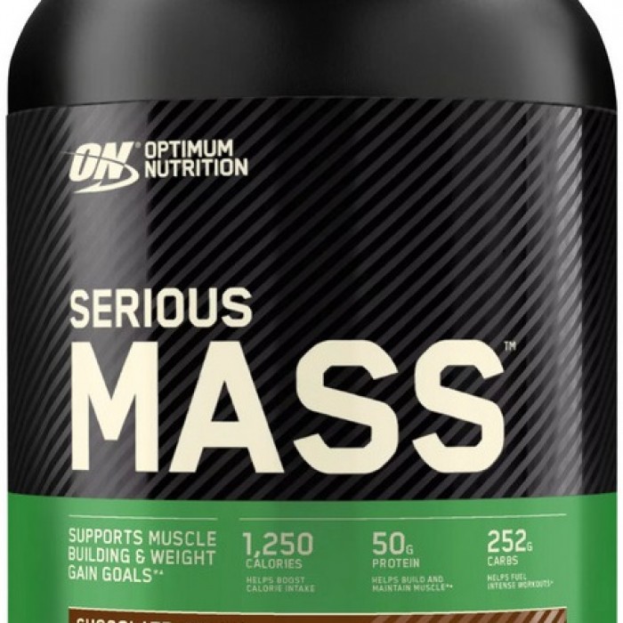 Gainer Optimum Nutrition PT ON SERIOUS MASS CHOCOLATE 2.96LB 1096971 - imagine №2