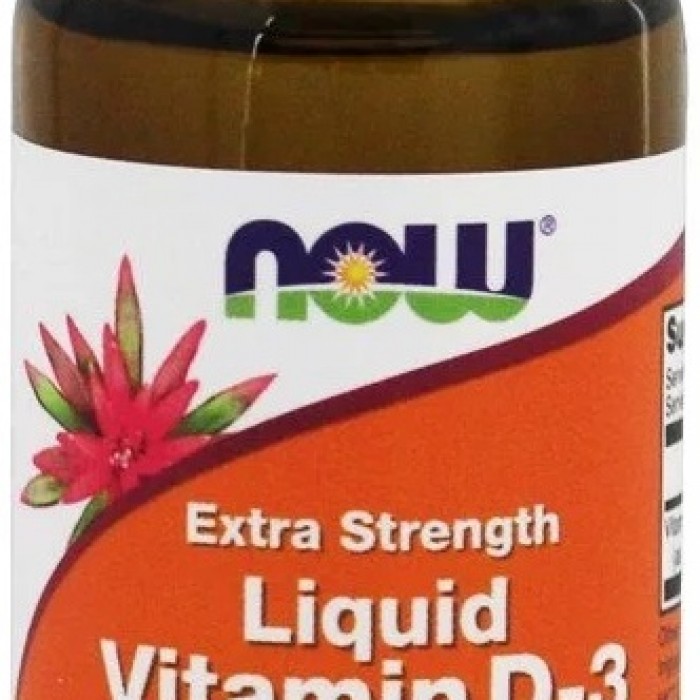 Vitamine Now Foods EX STR LIQUID VIT D-3  1,000 IU/DROP  1 FL OZ NF371 - imagine №3