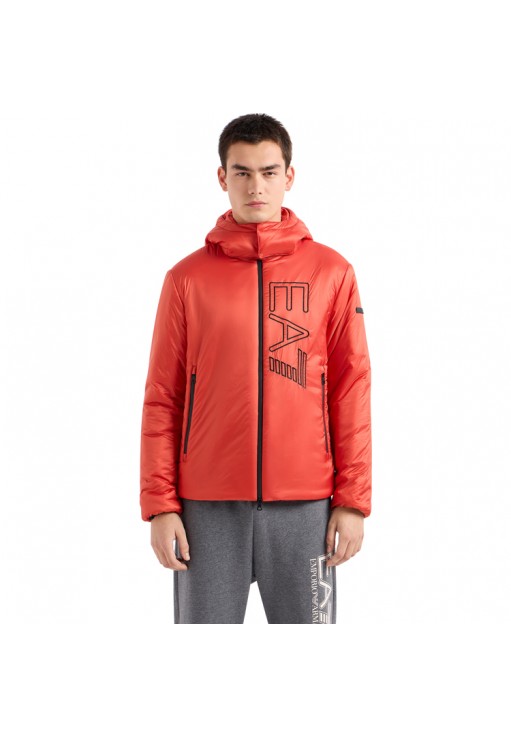 Куртка EA7 EMPORIO ARMANI TECHNICAL FABRIC PADDED JACKET WITH HOOD