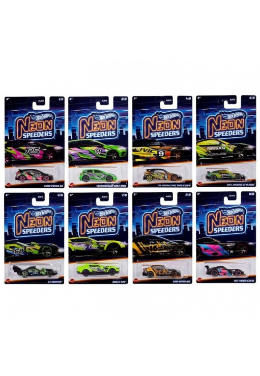 Jucarie masina Mattel Neon Speeders