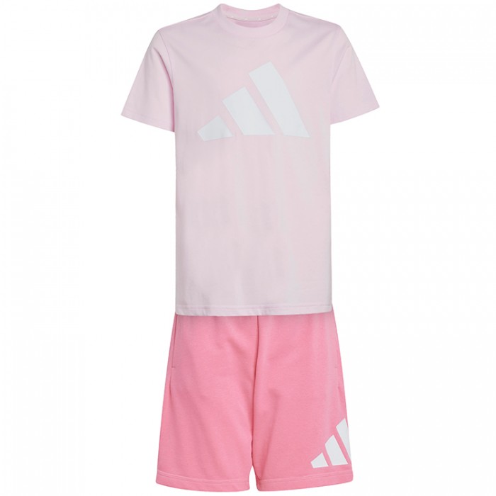 Set tricou + sorti Adidas J BL T-SET JE3972