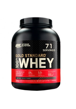 Proteine din zer Optimum Nutrition Gold Standard 100% WHEY Coffee 5lb