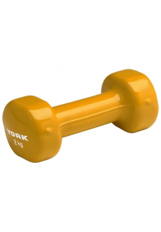 Гантель 2 кг YORK Vinyl Dipped Dumbbells (Fitbell)