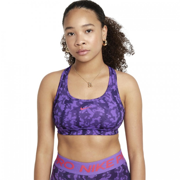 Спортивное бра Nike G NK SWSH REV AOP BRA FZ5820-573 - изображение №5