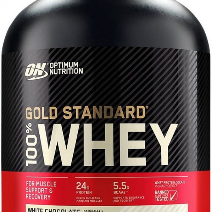 Сывороточный протеин Optimum Nutrition ON 100% WGS GF WHITE CHOCOLATE 5LB 1111974 - изображение №3