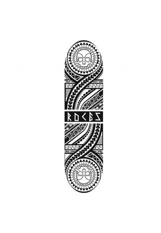 Skateboard Roces\r\n SKB TRIBAL BLACK CONCAVE