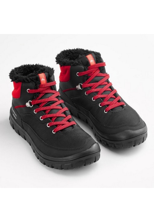 Ботинки Quechua SHOES SH100 WARM LACE MID JUNIOR